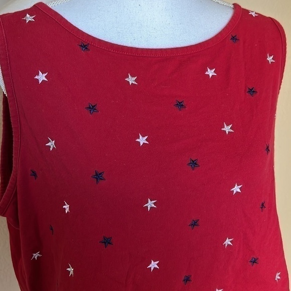 Karen Scott stars tank top - Picture 2 of 5